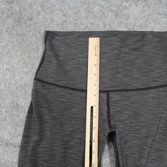Lululemon Leggings Womens 8 Wunder Under 31" Gray Yoga Run Workout Gym Athletic - Picture 3 of 8